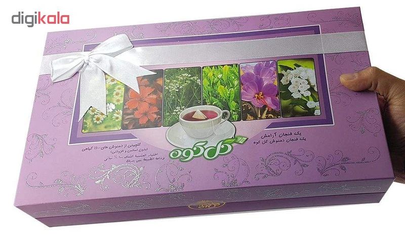مجموعه‌ای از دمنوش های بدون اسانس