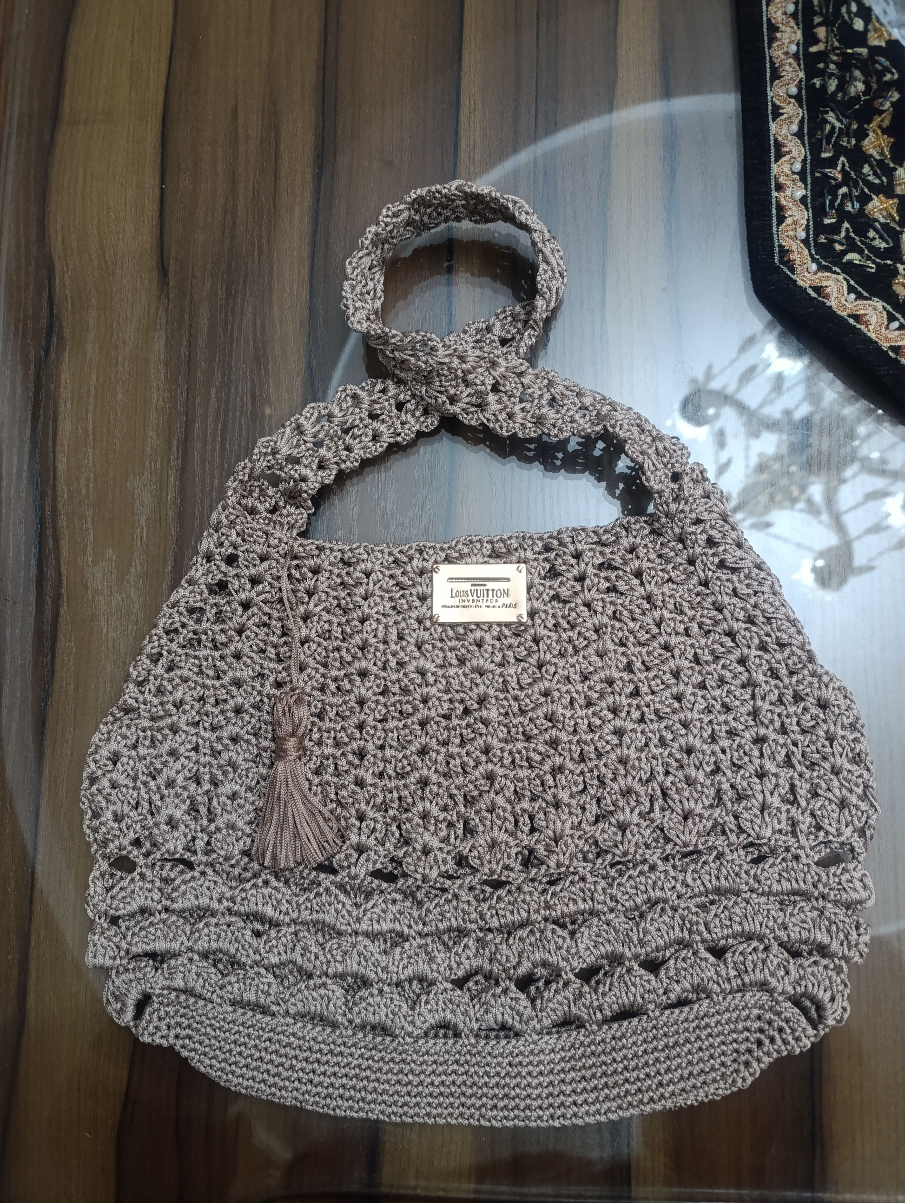 کیف قلاب بافی