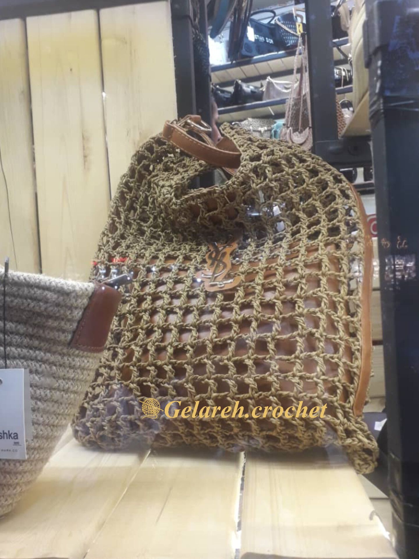 کیف قلاب بافی