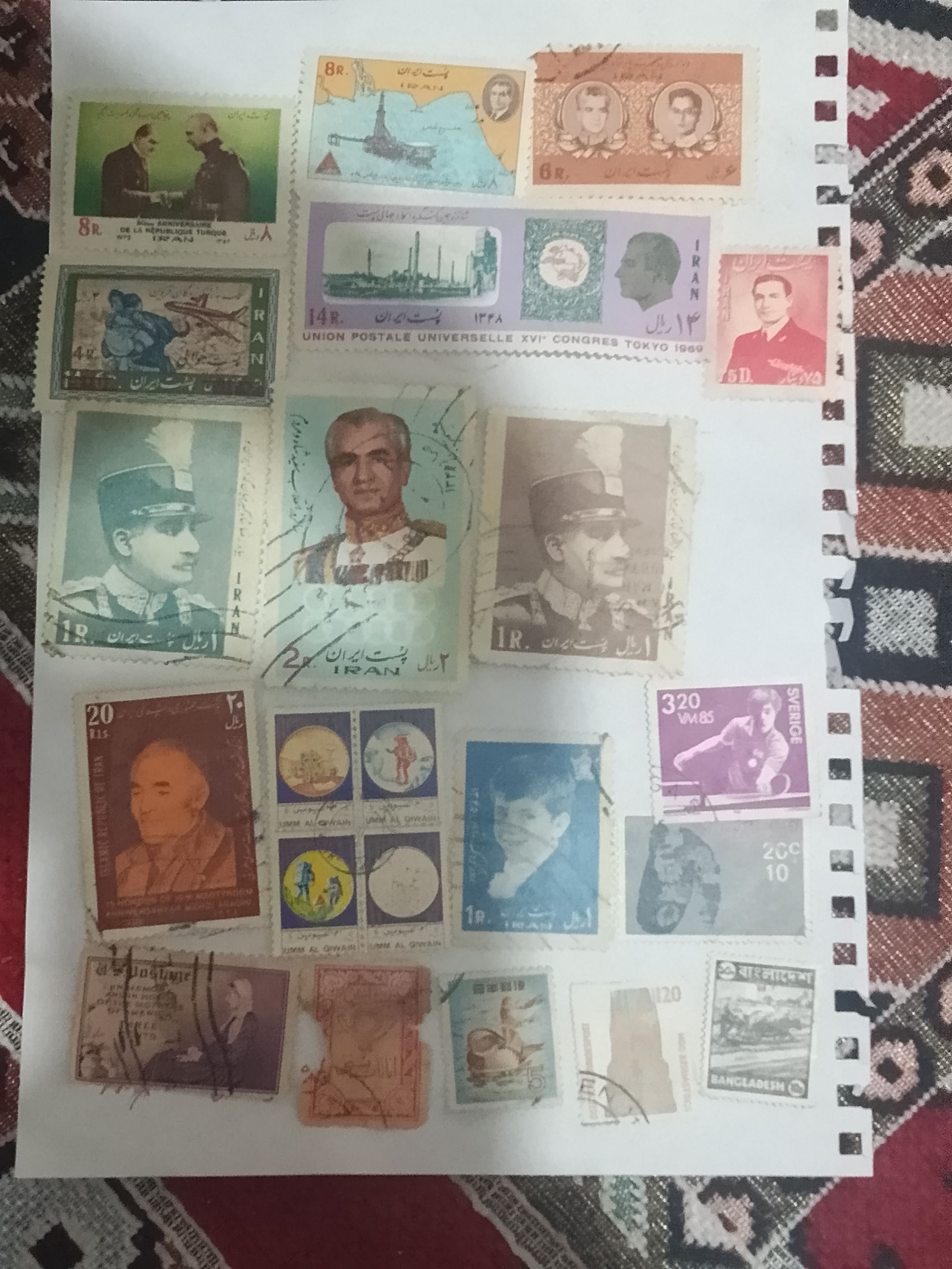 فروش تمبر قدیمی کلکسیونی