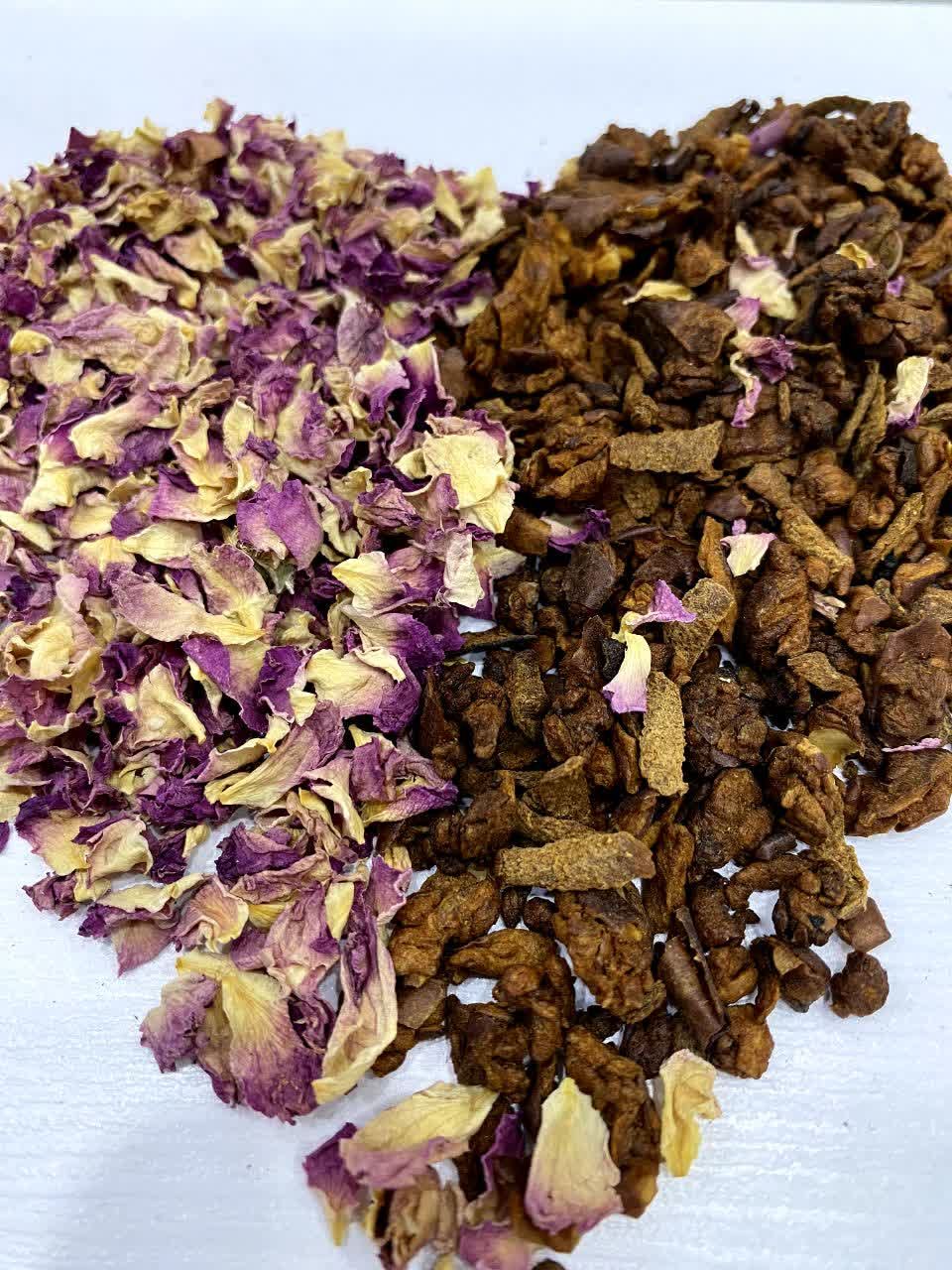 چای و دمنوش به و سیب