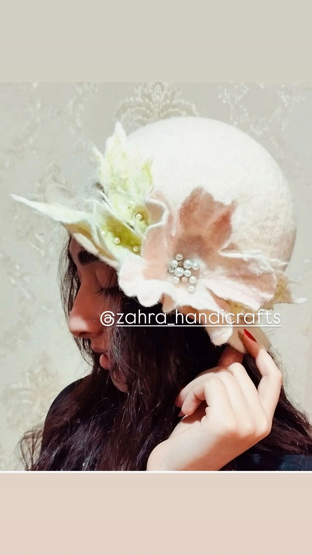 فروش صنایع دستی نمدمالی وکچه دوزی 