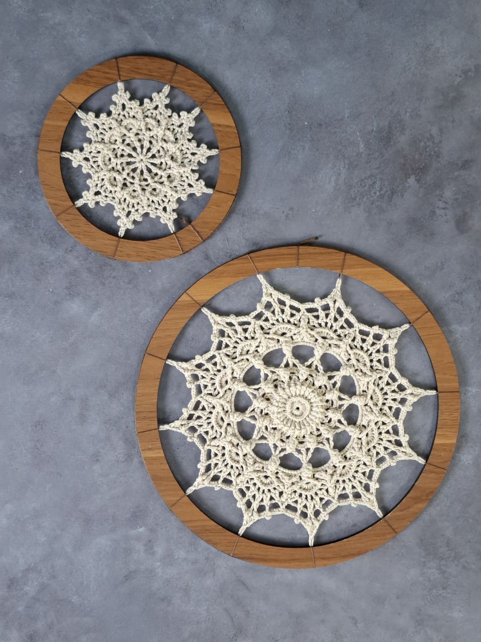 دیوارکوب بافتنی ماندلا