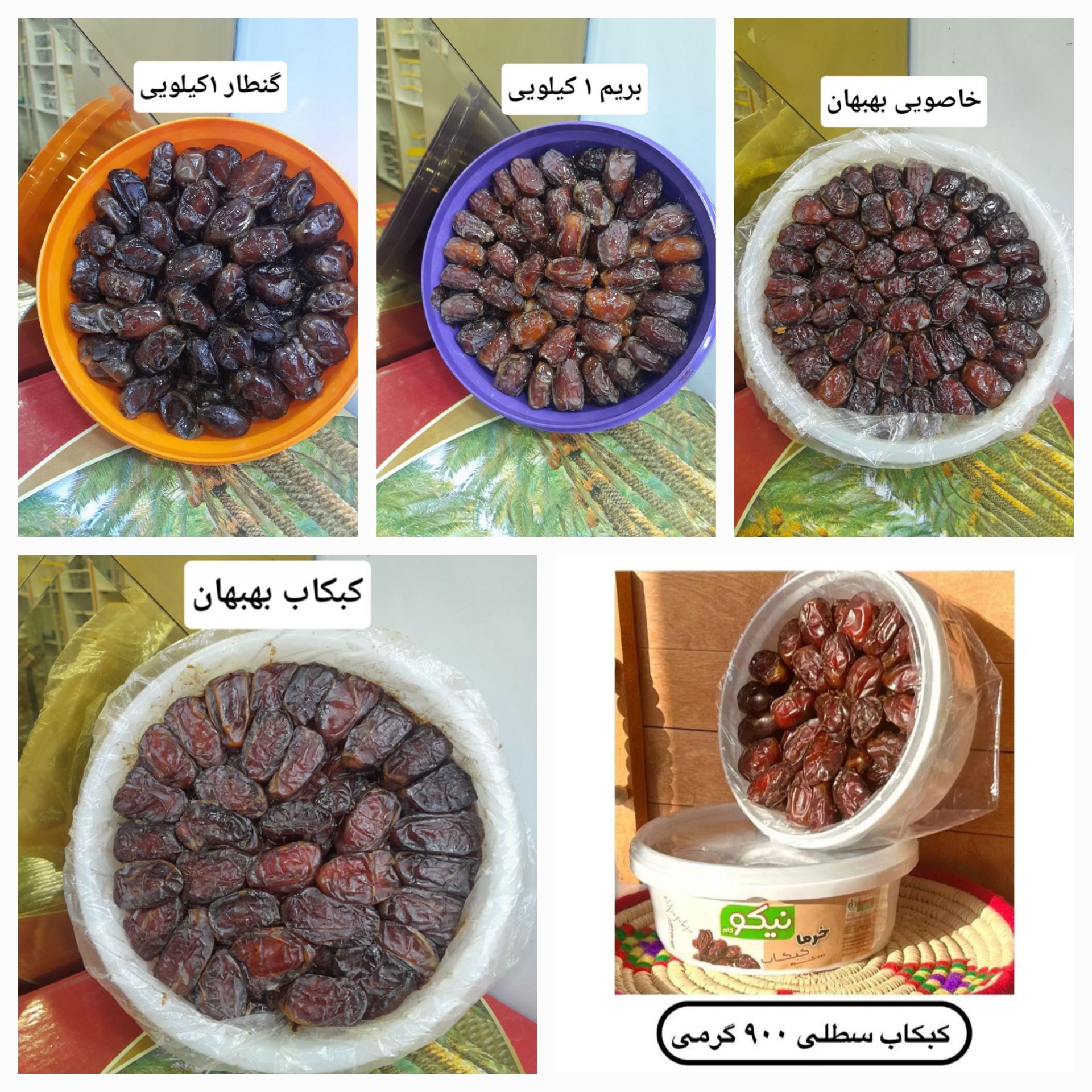 فروش خرمای اعلای جنوب ایران 