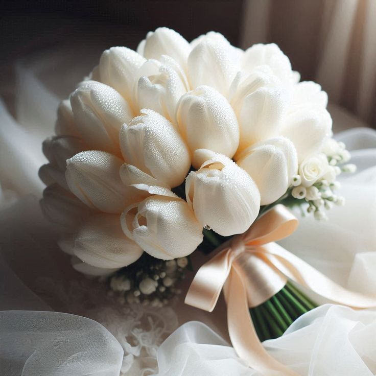 دسته گل عروس