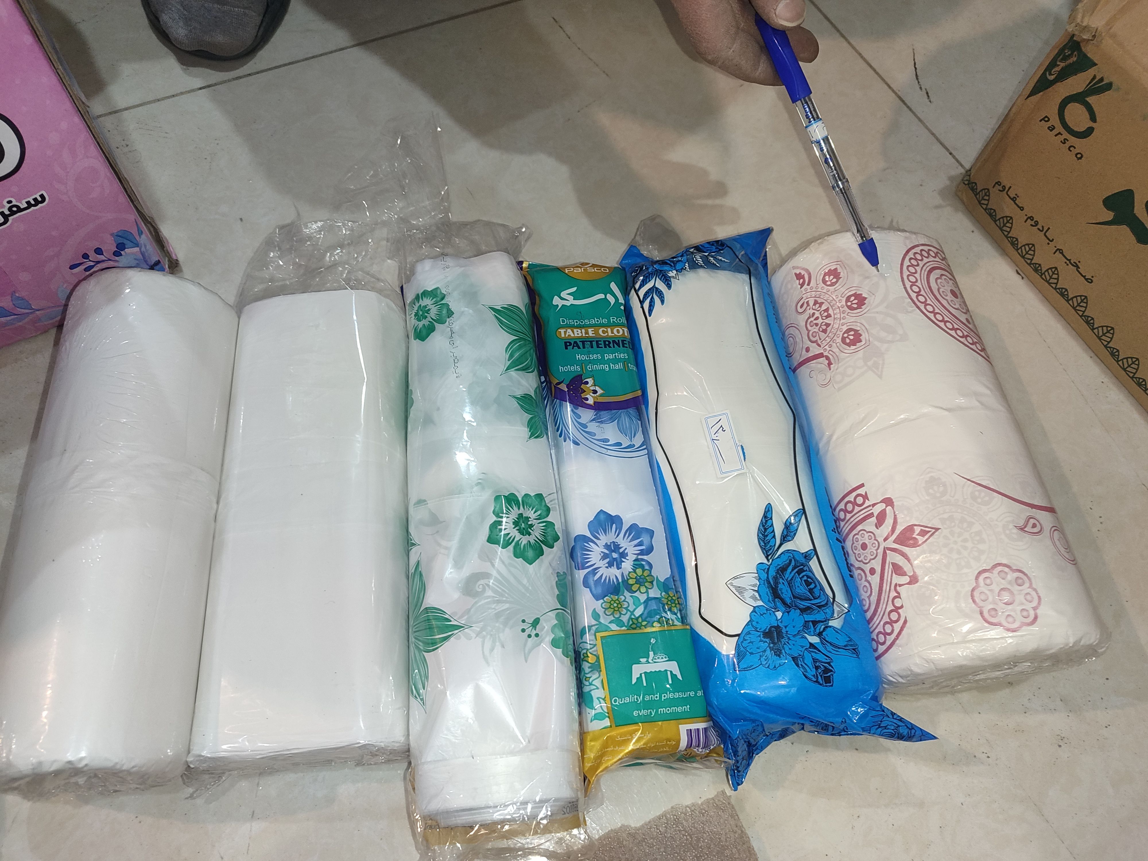 نایلون و نایلکس درجه ۱سفارشی 
