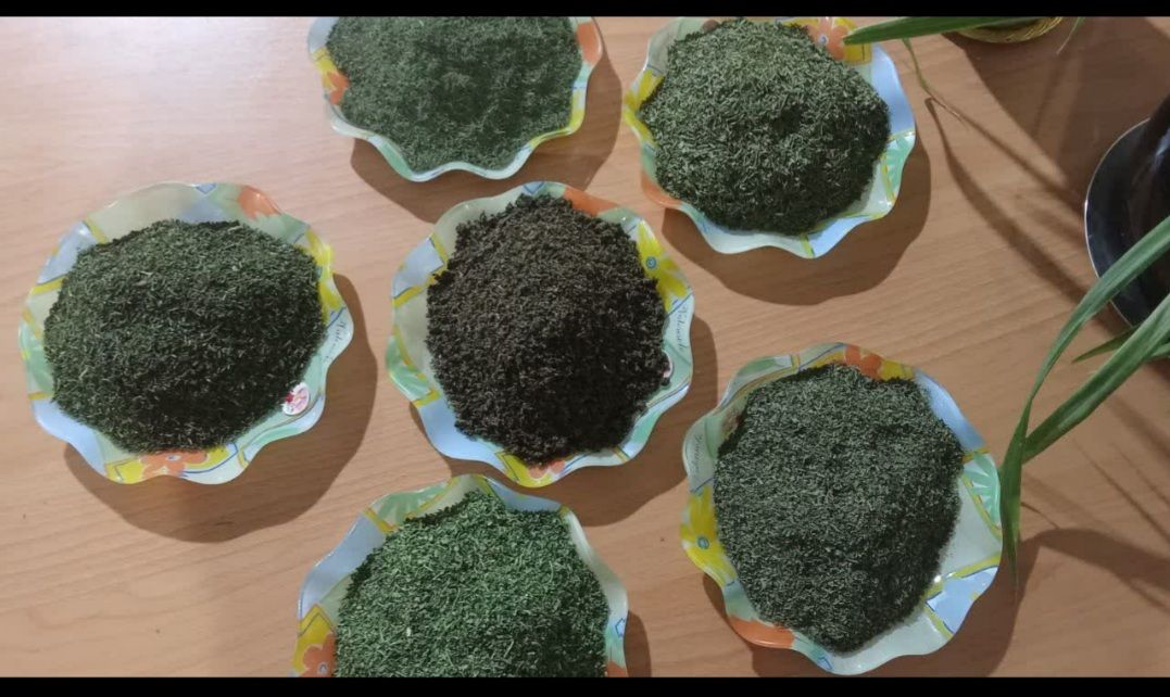 سبزی قرمه سرخ شده و خشک شده نیشابور 