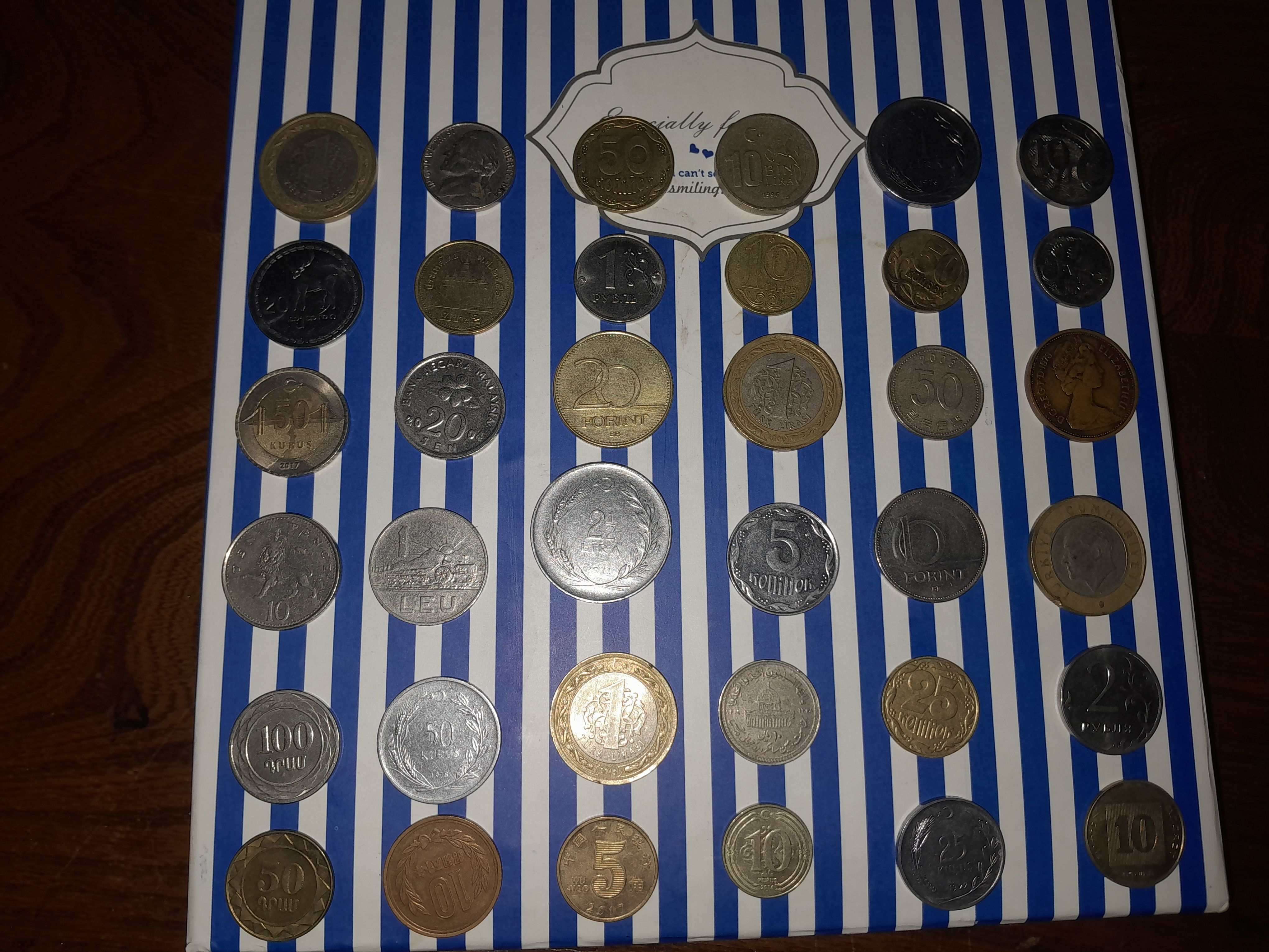 کلیکسیون ارزشمند اسکناس و سکه