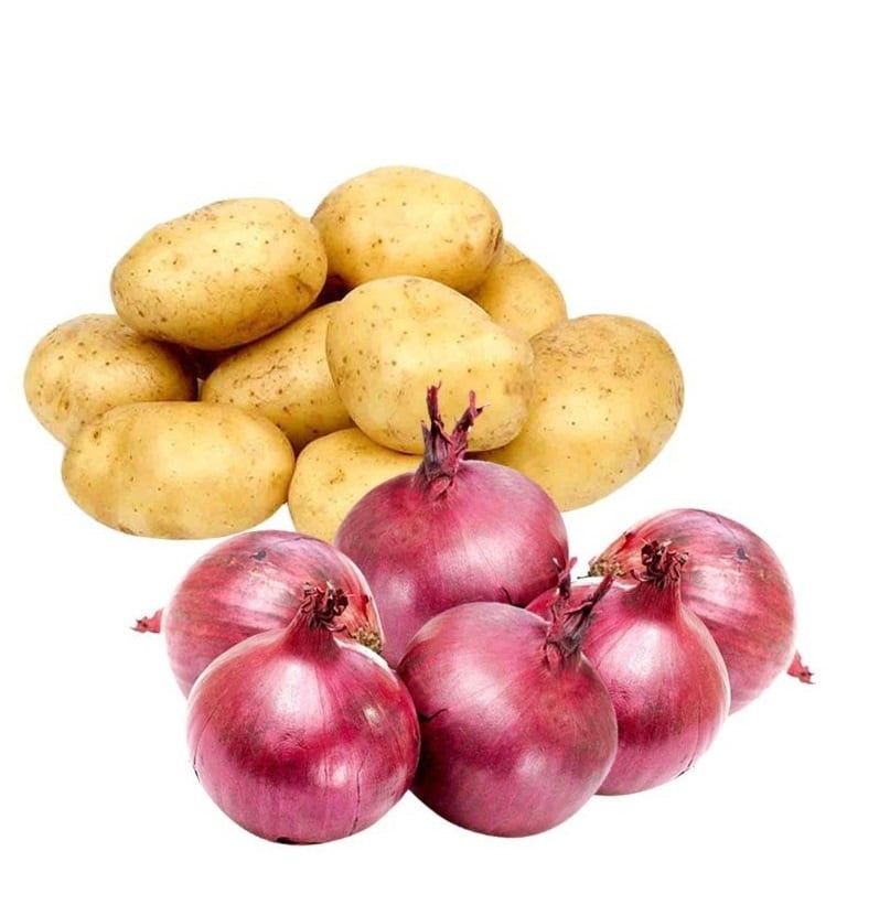 Sale of potatoes and onions grade 1