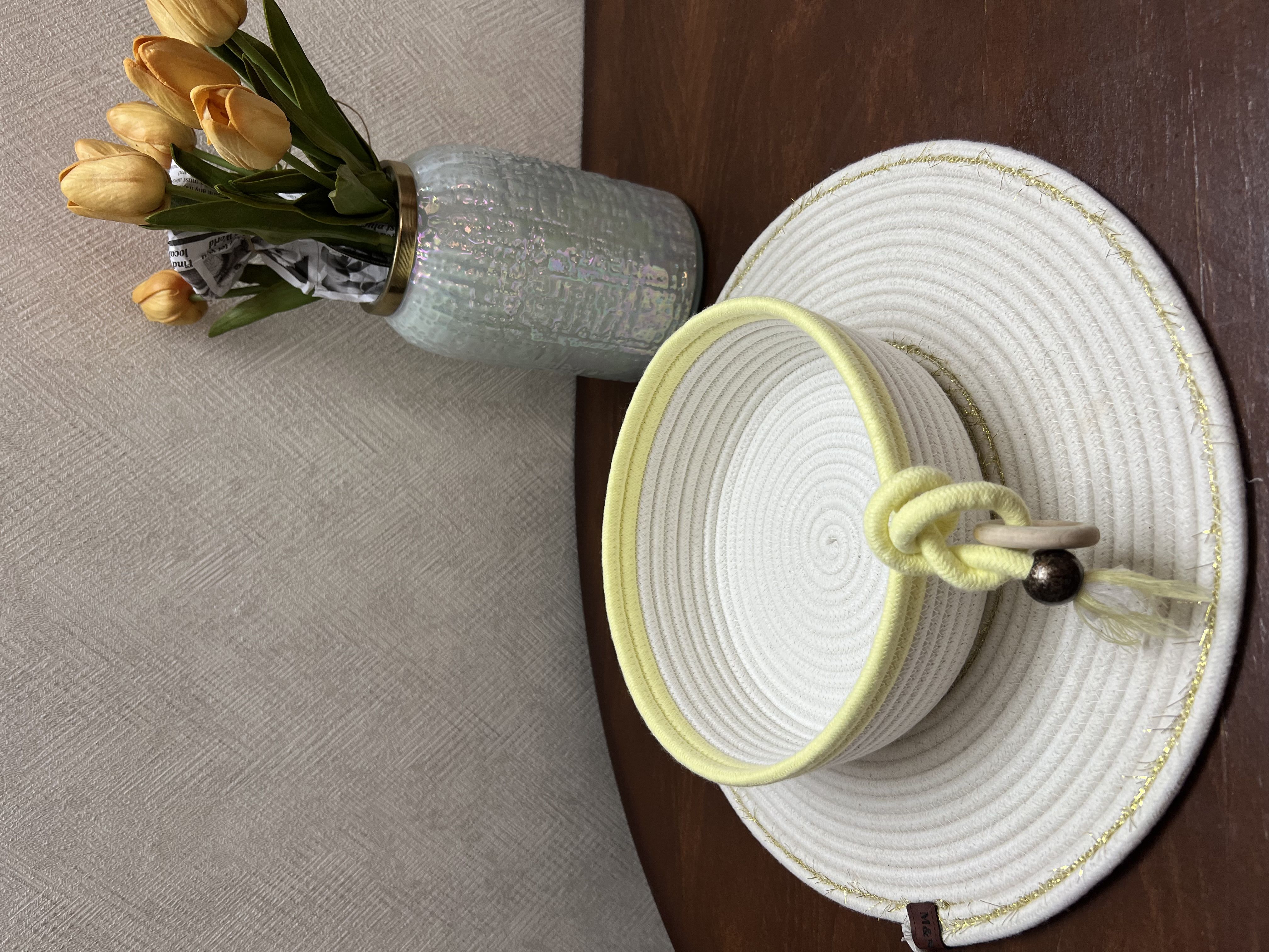 Sisemony set, organizing basket