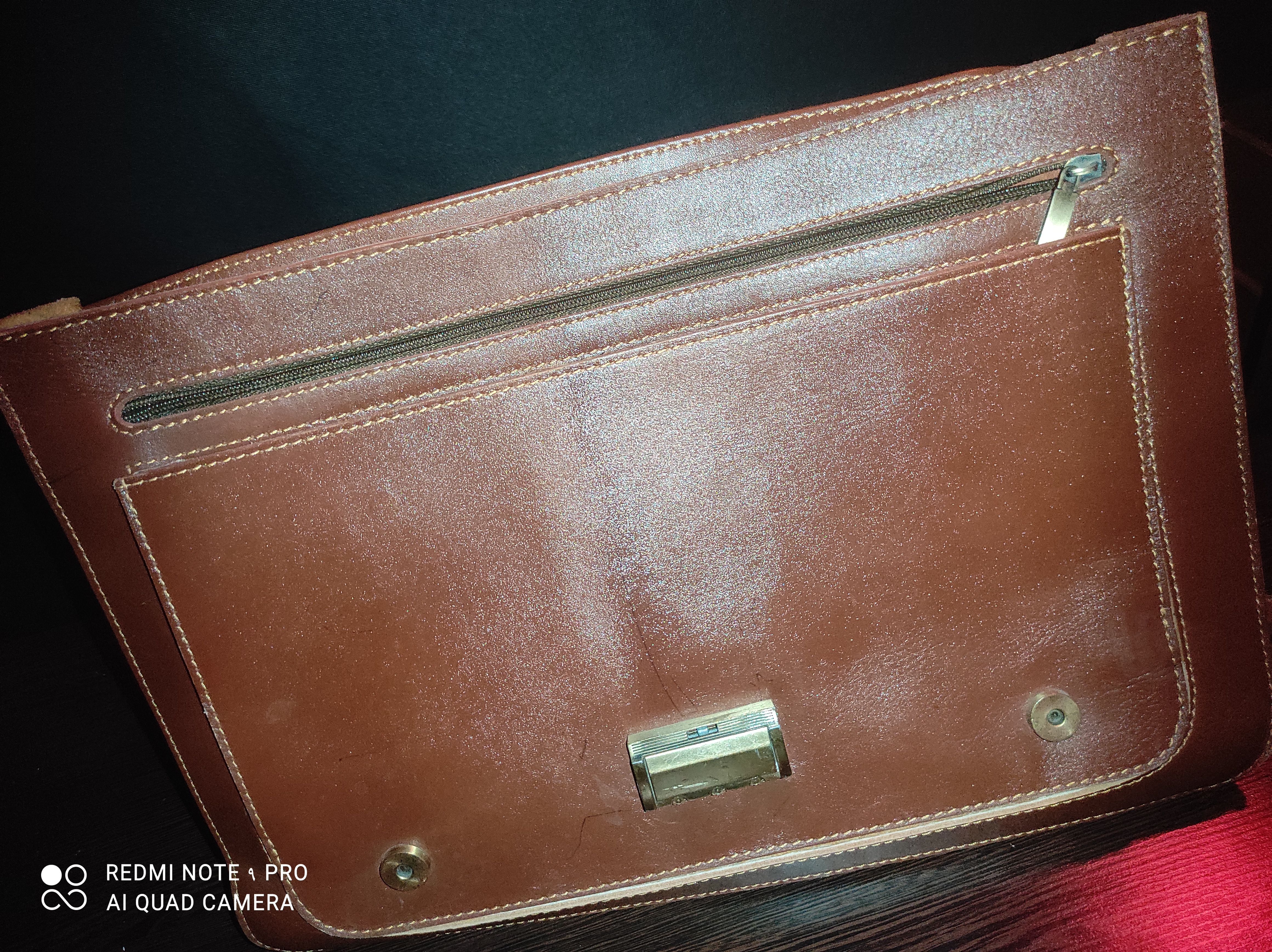 Genuine Tabriz Leather Briefcase 