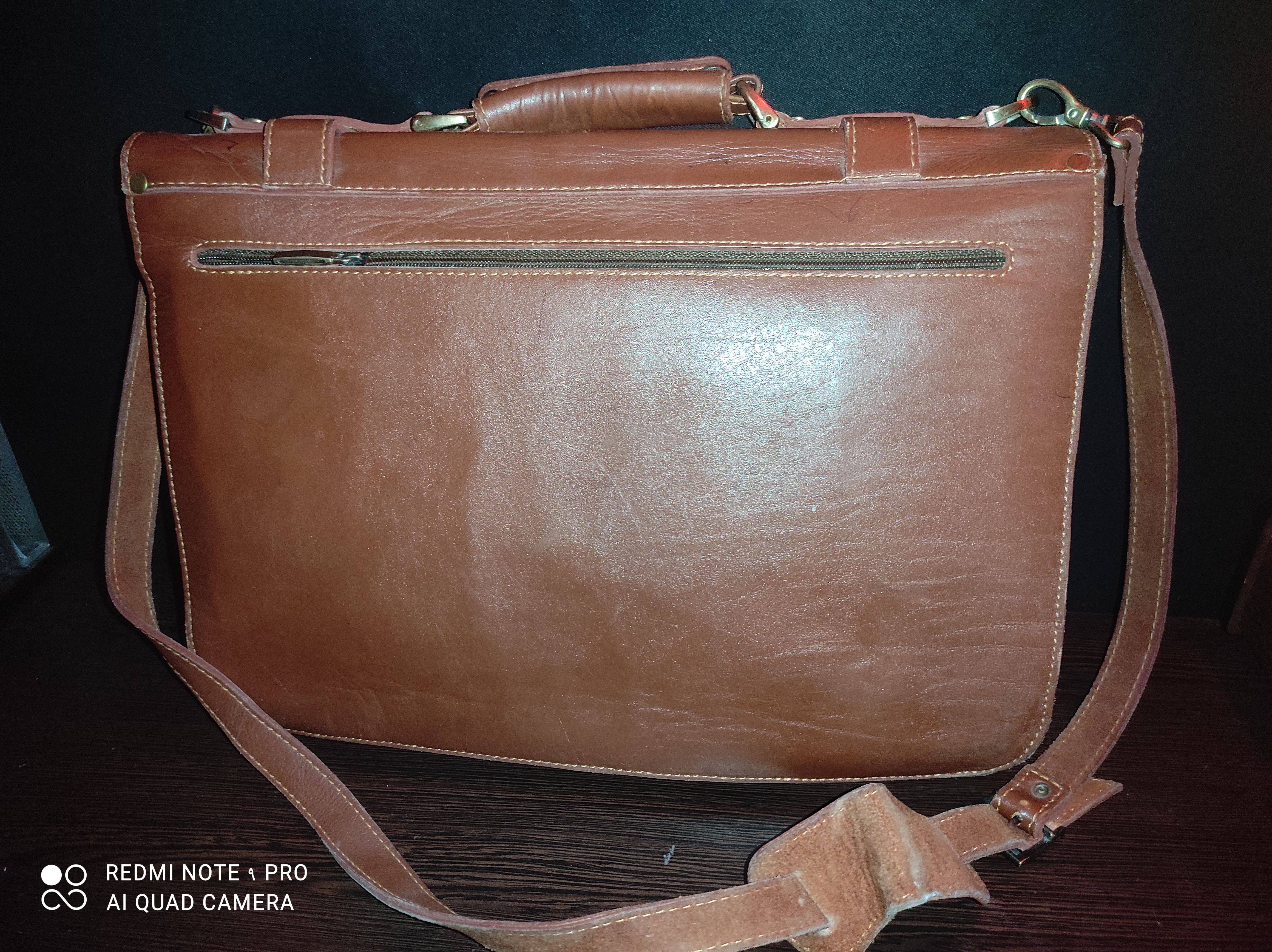 Genuine Tabriz Leather Briefcase 
