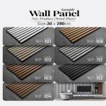 wood plast/wall panel