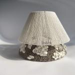 Papier-mâché lampshade