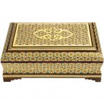 جعبه جواهرات  خاتم کاری