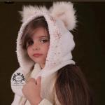 کلاه شالدار گوش گربه ای