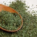 گشنیز خشک شده
