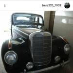 ماشین مرسدس بنز مدل 1953