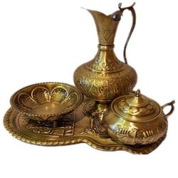 سرویس سماور ۶ لیتری ۴ تیکه 