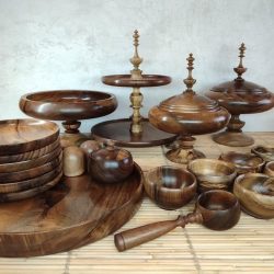 ظروف چوبی و روستیک هنر دست ظروف چوبی و روستیک هنر دست