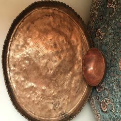سینی و کاسه مسی