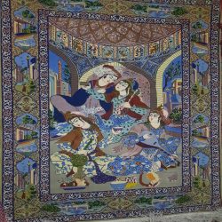 فرش ابریشم