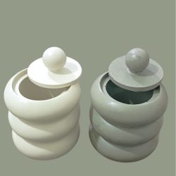 بانکه درب دار طرح حلقوی 