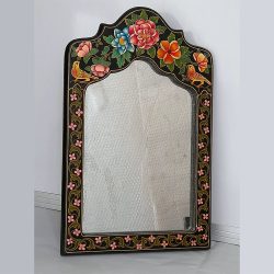 اینه چوبی نقاشی شده 
