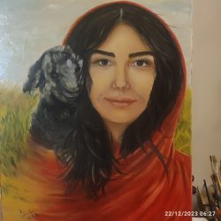 لوحة زيتية