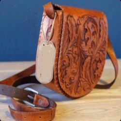 کیف چرمی صنایع دستی  خانم 