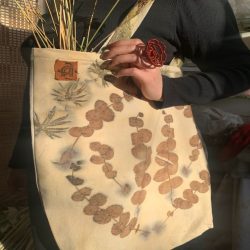أكياس التسوق المطبوعة يدويا