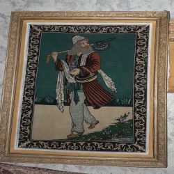 تابلو فرش دستباف درویش 