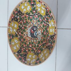 ظرف سفالی لعاب دار زیبا