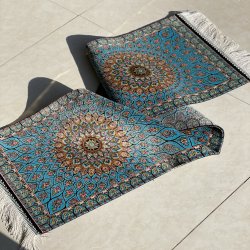فرش ابریشم دستبافت گونه