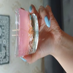 سینی چوبی رزینی.سنگ مصنوعی. شمع