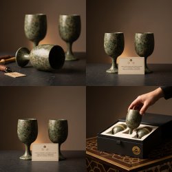 ظروف سنگی لوکس و سلامت محور