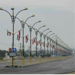 کارخانه تولیدی پایه چراغ محیط پارکی و شهری