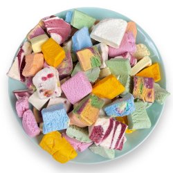 بستنی خشک و میوه خشک