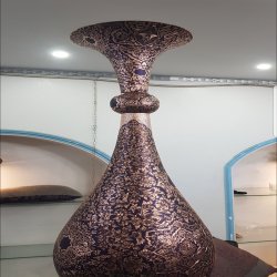 گلدان مسی صنایع دستی 