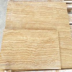 سنگ تروارتن موج دار عسلی سنگ تروارتن موج دار عسلی