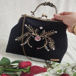 کیف مجلسی جواهر دوزی 