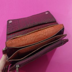 کیف مدارک چرم طبیعی 