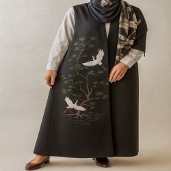 وست بلند نقاشي پارچه 