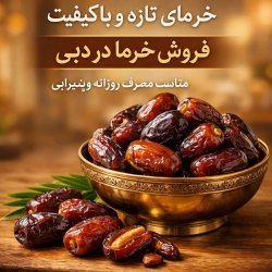 فروش خرمای باکیفیت – تازه و صادراتی