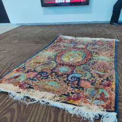 فرش دستباف تمام ابریشم