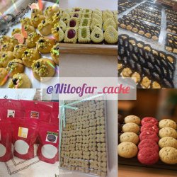 کوکی های کافه ای،حلوا،خرما،فینگرفود