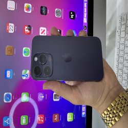 آیفون 14proرنگ بنفش