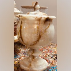 ظروف تزئیناتی  سنگ مرمر