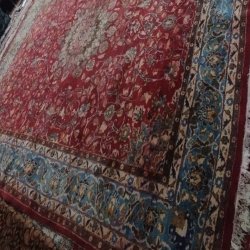 فرش عتیقه و دستباف پشم ۱۲۰ سال قدمت