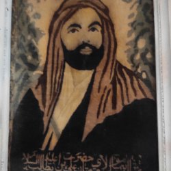 تابلو فرش دست بافت قدیمی